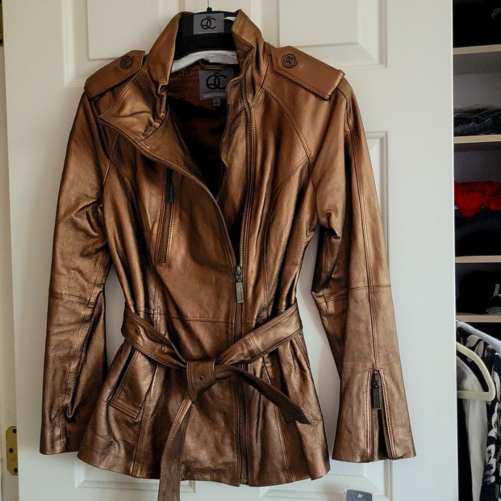 Leather jacket